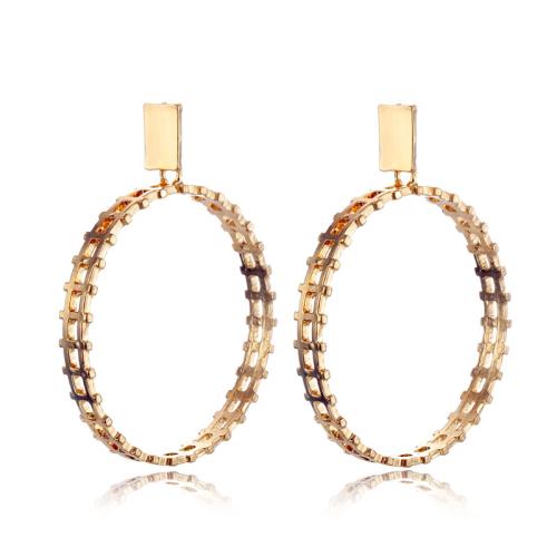 Zinc Alloy Drop Earring, plated, fashion jewelry 