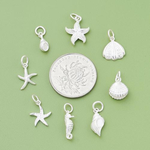 Pendentifs animaux en argent, argent sterling 925, DIY & styles différents pour le choix, argent, Vendu par PC