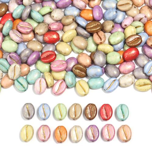 Solide Acryl Perlen, DIY, keine, 10x8mm, 50PCs/Tasche, verkauft von Tasche