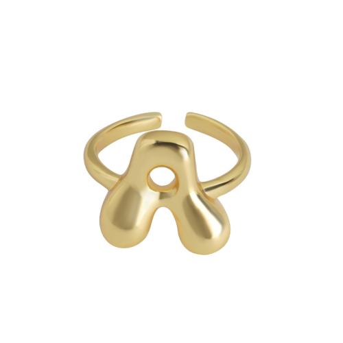 Brass Finger Ring, plated & for woman 