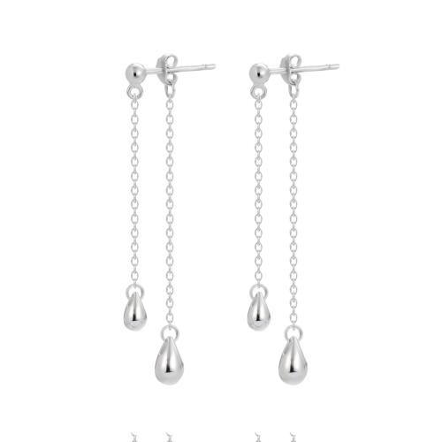 Sterling Silver Drop Earring, 925 Sterling Silver, fashion jewelry & for woman 