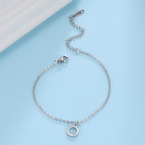 Stainless Steel Anklets Jewelry, 304 Stainless Steel, with 5cm extender chain, fashion jewelry & for woman Approx 21 cm 