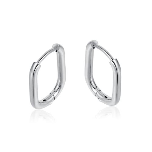 Titanium Steel Earrings, plated & for woman 