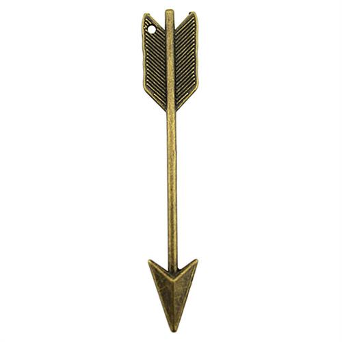 Zinc Alloy Jewelry Pendants, Arrow, plated, DIY 