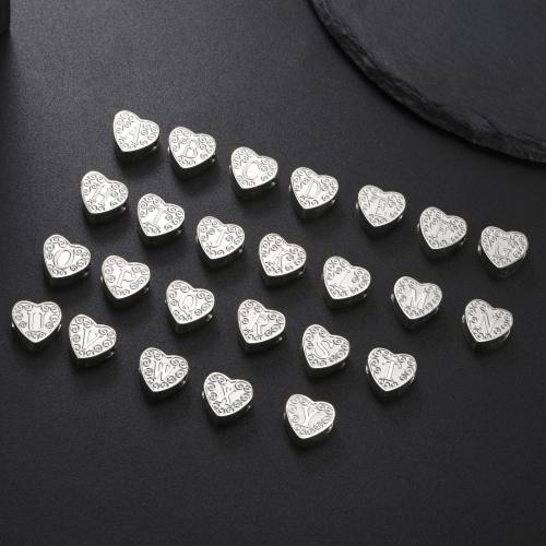 Stainless Steel Beads, 304 Stainless Steel, Heart, DIY 