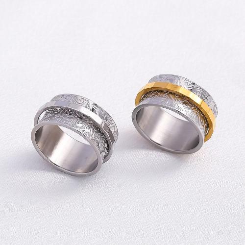 Edelstahl Fingerring, 304 Edelstahl, Modeschmuck & unisex & verschiedene Größen vorhanden, keine, verkauft von PC