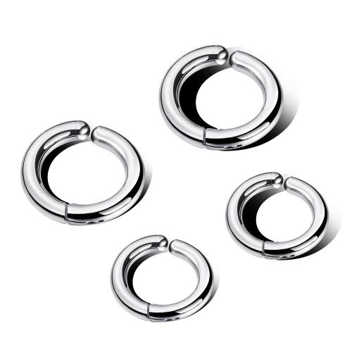 Stainless Steel Huggie Hoop Earring, 304 Stainless Steel, polished & for man, original color 