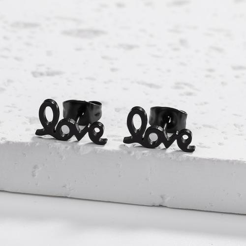 Edelstahl Stud Ohrring, 304 Edelstahl, Modeschmuck & für Frau, keine, 12x5.5mm, verkauft von Paar