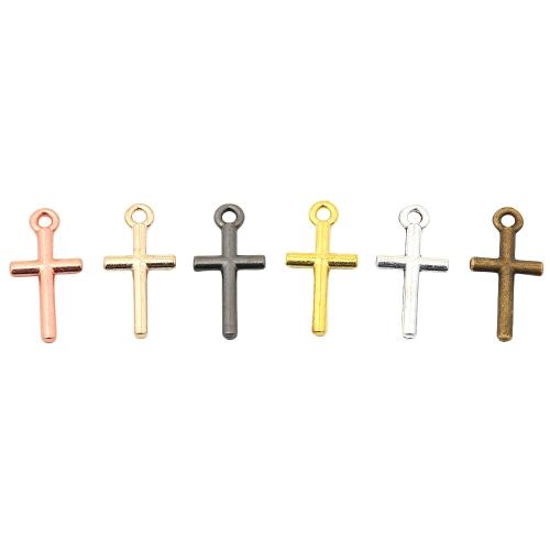 Zinc Alloy Cross Pendants, plated, DIY Approx 