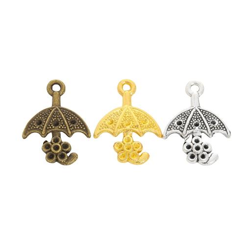 Zinc Alloy Jewelry Pendants, Umbrella, plated, DIY Approx 