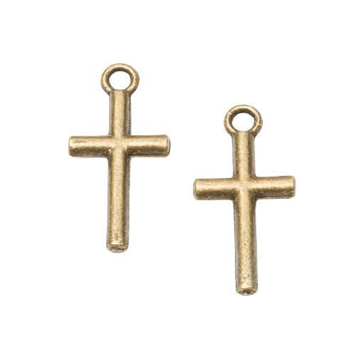 Zinc Alloy Cross Pendants, DIY 