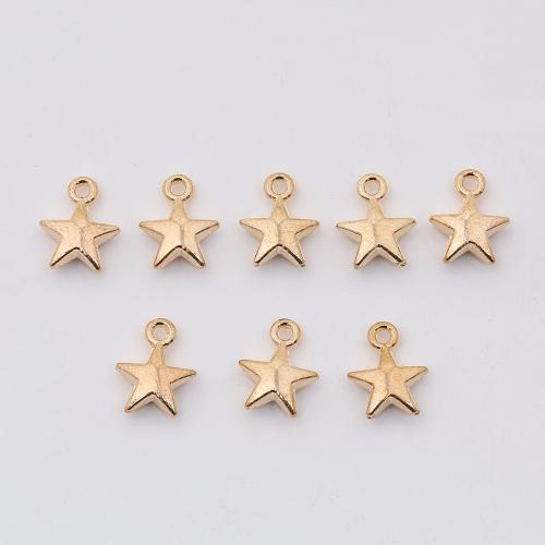 Zinc Alloy Star Pendant, DIY 