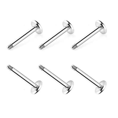 304 Stainless Steel Piercing Earring Findings, plated, DIY 