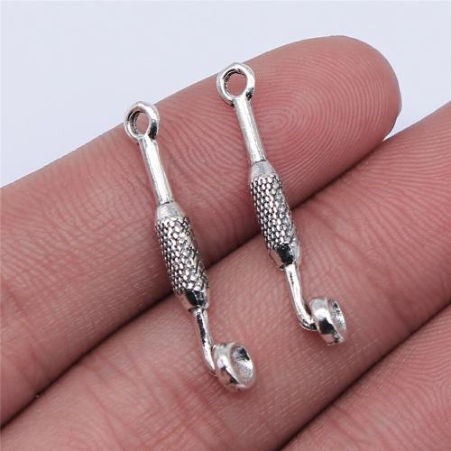 Zinc Alloy Jewelry Pendants, antique silver color plated, DIY 