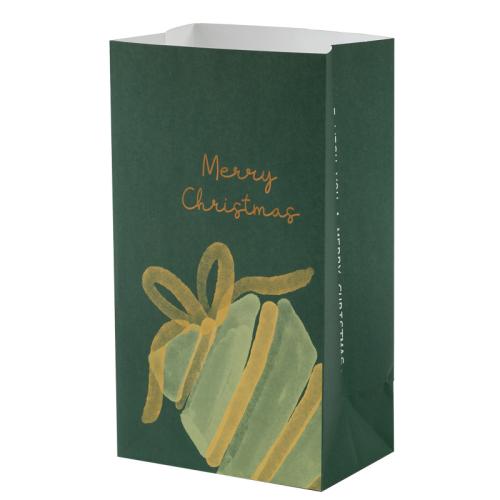 Kraftpapier Christmas Gift Bag, Drucken, gemischtes Muster, 150x97x270mm, 6PCs/setzen, verkauft von setzen[