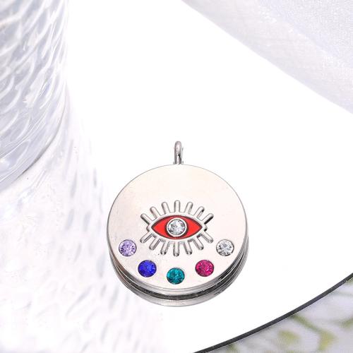 Zinc Alloy Rhinestone Pendants, Cat, plated, DIY & with rhinestone 