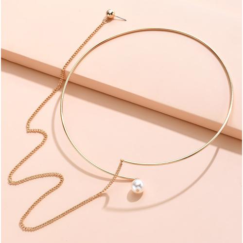 Zinc Alloy Necklace, fashion jewelry & for woman Approx 32 cm 