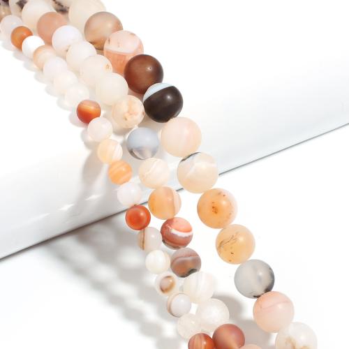 Agate Beads, Round, DIY & frosted 