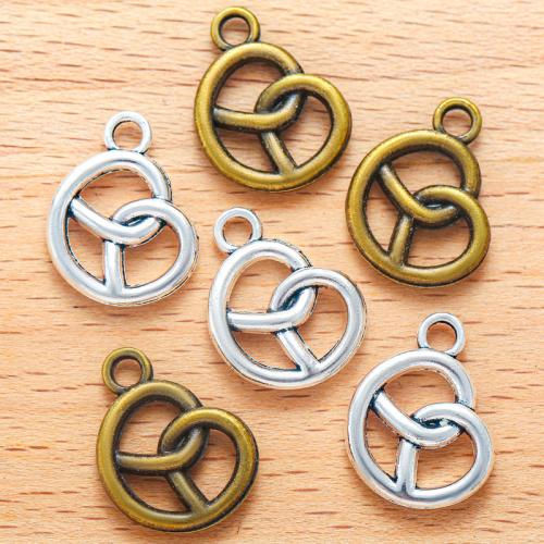 Zinc Alloy Heart Pendants, plated, DIY [