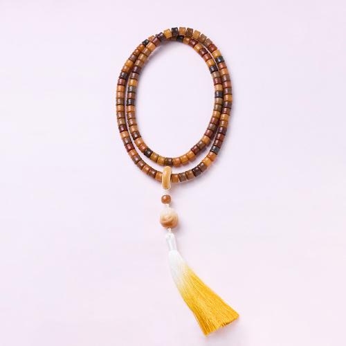 Wood Bracelets, Bodhi Wood Beads, fashion jewelry & multifunctional & Unisex Approx 72 cm 