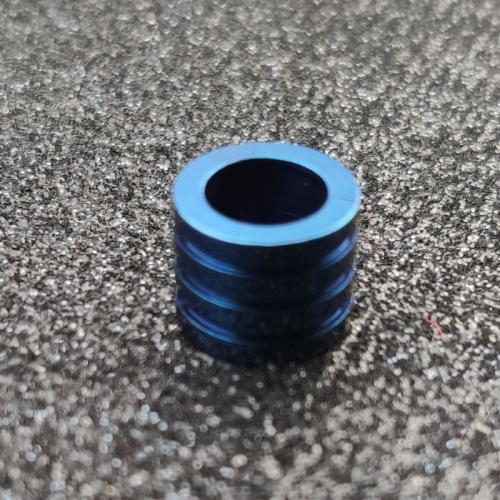 Billes en acier inoxydable, Acier inoxydable 304, Placage, DIY, bleu, Size 6mm, Vendu par PC