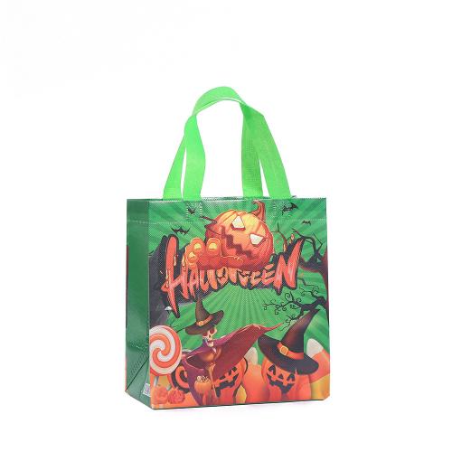 Nichtgewebte Stoffe Halloween Handtasche, Design für Halloween & verschiedene Größen vorhanden & verschiedene Muster für Wahl, keine, verkauft von PC