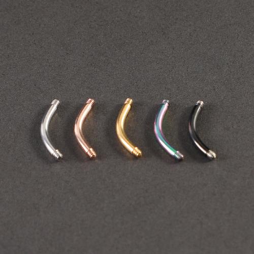 316 Stainless Steel Piercing Earring Findings, polished, DIY 