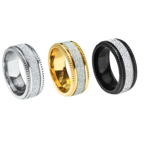 Edelstahl Fingerring, 304 Edelstahl, Modeschmuck & unisex & verschiedene Größen vorhanden, keine, verkauft von PC