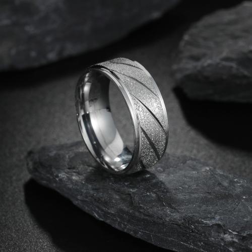 Edelstahl Fingerring, 304 Edelstahl, Modeschmuck & unisex & verschiedene Größen vorhanden, keine, verkauft von PC