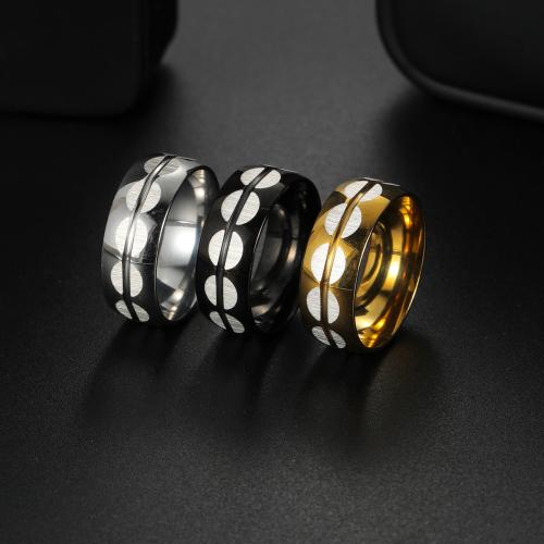 Edelstahl Fingerring, 304 Edelstahl, Modeschmuck & unisex & verschiedene Größen vorhanden, keine, verkauft von PC