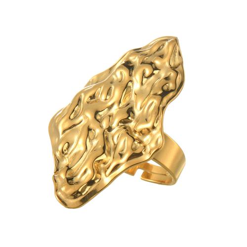 Edelstahl Fingerring, 304 Edelstahl, 18K vergoldet, Modeschmuck & für Frau, verkauft von PC