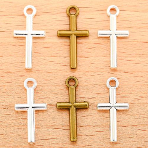 Zinc Alloy Cross Pendants, plated, DIY 