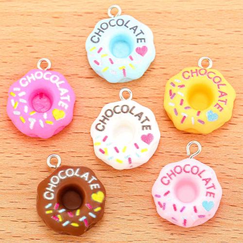 Imitation Food Resin Pendants, DIY 