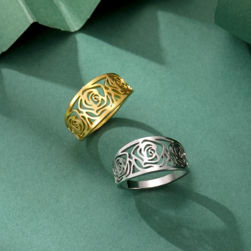 Edelstahl Fingerring, 304 Edelstahl, Modeschmuck & unisex & verschiedene Größen vorhanden, keine, verkauft von PC