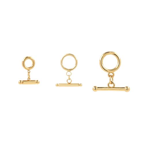 Brass Toggle Clasp, gold color plated, DIY 