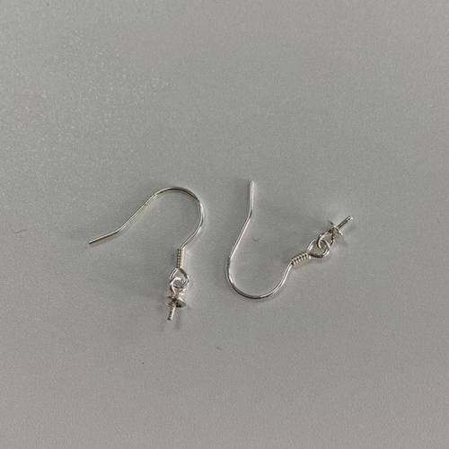 Sterling Silver Hook Earwire, 925 Sterling Silver, DIY 