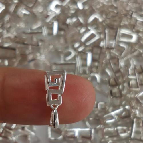 clip de bijou en argent fin, Argent sterling 925, DIY & styles différents pour le choix, Vendu par PC[