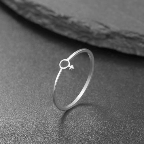 Edelstahl Fingerring, 304 Edelstahl, plattiert, Modeschmuck & verschiedene Größen vorhanden, keine, verkauft von PC