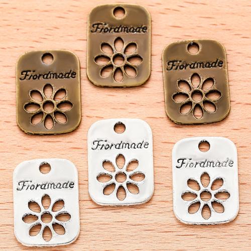 Zinc Alloy Hollow Pendants, plated, DIY 