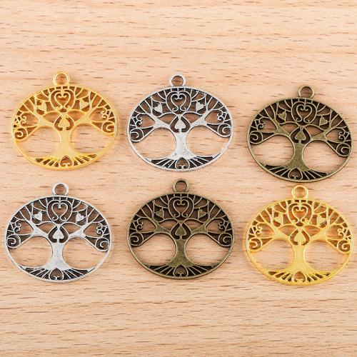 Zinc Alloy Hollow Pendants, Round, plated, DIY 