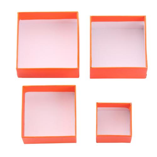 Jewelry Gift Box, Paper, with Sponge, dustproof & multifunctional 