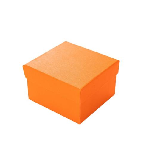 Caja de cartón para reloj, Papel, con Esponja, Polvo & diferentes estilos para la opción, naranja, 90x85x55mm, Vendido por UD[