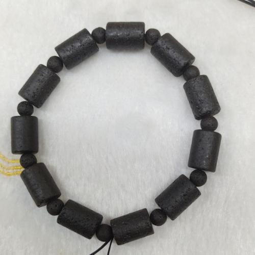 Lava Armband, unisex, beads length 8x12mm, Länge:ca. 6-7 ZollInch, verkauft von PC[