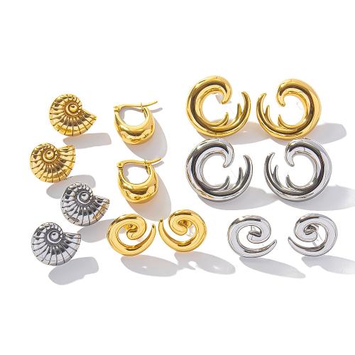 Stainless Steel Stud Earring, 304 Stainless Steel, fashion jewelry & for woman 