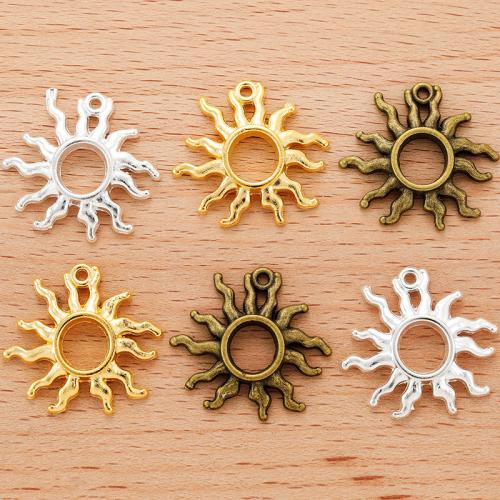 Zinc Alloy Jewelry Pendants, Sun, plated, DIY 