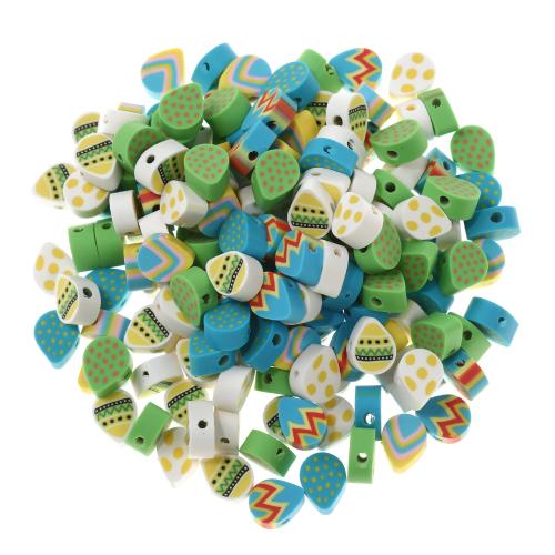 Polymer Clay Jewelry Beads, DIY, mixed colors Approx 1.5mm [