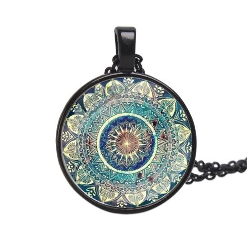 Time Gem Jewelry Necklace, Zinc Alloy, with Glass, plated, Unisex Approx 51-80 cm 