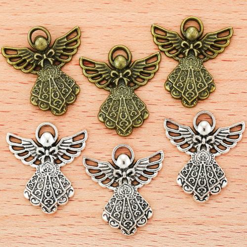 Zinc Alloy Jewelry Pendants, Angel, plated, DIY 