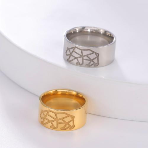 Edelstahl Fingerring, 304 Edelstahl, Modeschmuck & unisex & verschiedene Größen vorhanden, keine, verkauft von PC