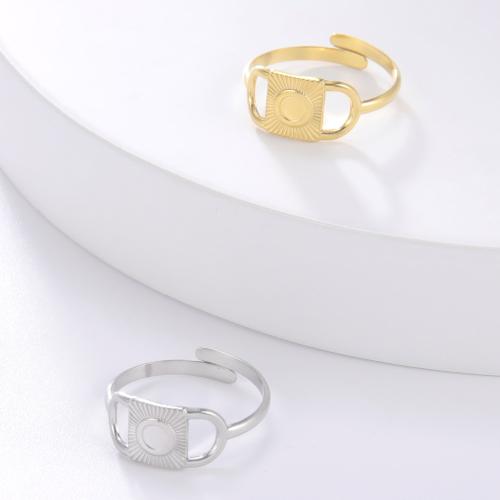 Edelstahl Fingerring, 304 Edelstahl, Modeschmuck & unisex, keine, verkauft von PC